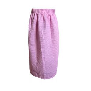 Turquaz Linen Pink Wrap Skirt Plus Size Women’s Waffle Knit US Size XXL NWT